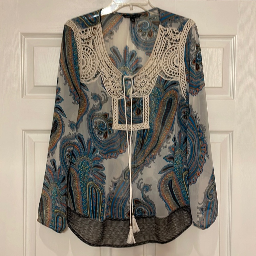 Sheer blouse